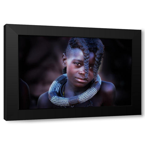 The Beauty Within Black Modern Wood Framed Art Print with Double Matting by Cole, Trevor