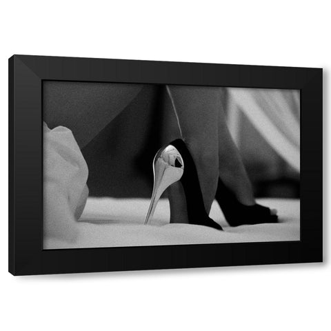 Moscova Black Modern Wood Framed Art Print by Schottstaedt, Erik