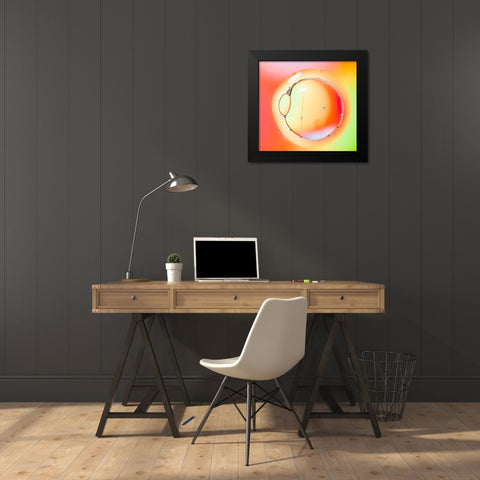Eye Of Light Black Modern Wood Framed Art Print by Zocchi, Alessandro