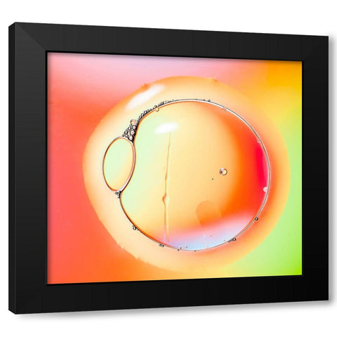 Eye Of Light Black Modern Wood Framed Art Print with Double Matting by Zocchi, Alessandro