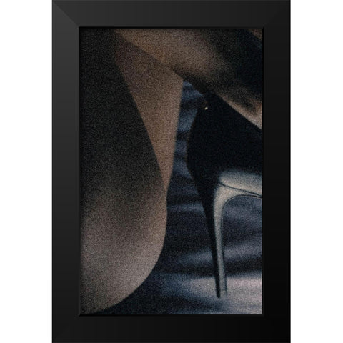 Autumn Black Modern Wood Framed Art Print by Schottstaedt, Erik