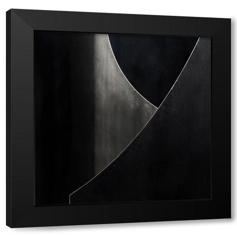 Ypsylon Black Modern Wood Framed Art Print by Claes, Gilbert