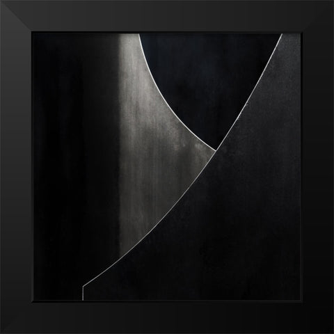 Ypsylon Black Modern Wood Framed Art Print by Claes, Gilbert