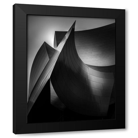 Fine Art Black Modern Wood Framed Art Print with Double Matting by Ahmad, Walid