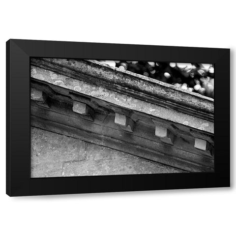 Architectural Detail, Blenheim Palace Black Modern Wood Framed Art Print with Double Matting by Blue, Cyril