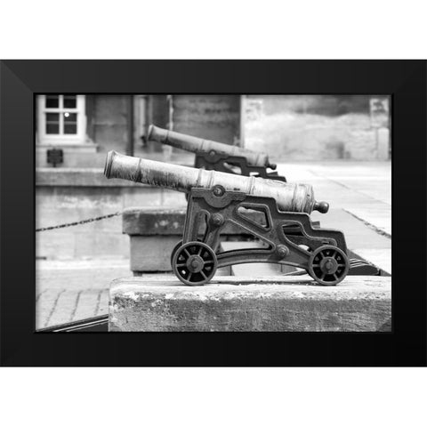 Architectural Detail, Blenheim Palace Black Modern Wood Framed Art Print by Blue, Cyril