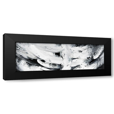 MAYHEM Black Modern Wood Framed Art Print with Double Matting by Atelier B Art Studio