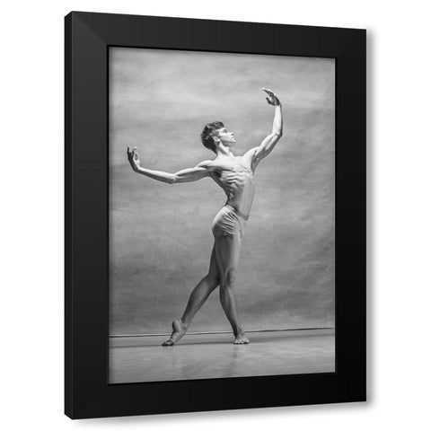 Everything is Beautiful at the Ballet Black Modern Wood Framed Art Print with Double Matting by Melnyk, V
