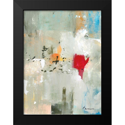 Flight Pattern II Black Modern Wood Framed Art Print by Carroccio, Lisa