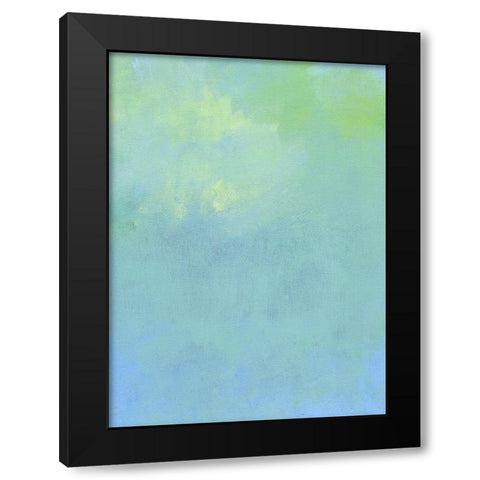 Sky Abstract I Black Modern Wood Framed Art Print with Double Matting by Carroccio, Lisa