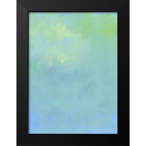 Sky Abstract I Black Modern Wood Framed Art Print by Carroccio, Lisa