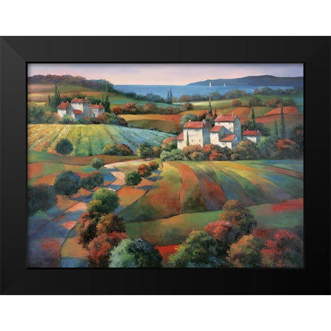 Toscany I Black Modern Wood Framed Art Print by Unknown