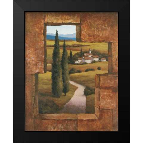 Toscany I Black Modern Wood Framed Art Print by Unknown