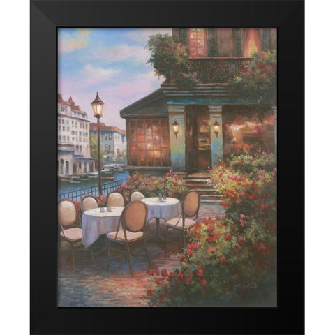 Le Havre II Black Modern Wood Framed Art Print by Unknown