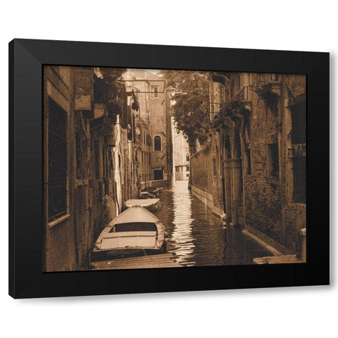 Venice I Black Modern Wood Framed Art Print by Unknown