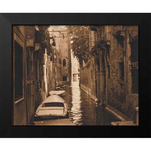Venice I Black Modern Wood Framed Art Print by Unknown
