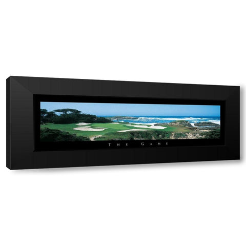 Golf - The Game I Black Modern Wood Framed Art Print with Double Matting by Unknown