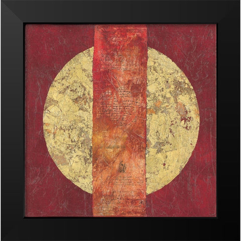 Le bateau de la mer rouge Black Modern Wood Framed Art Print by Garrido, Jerome