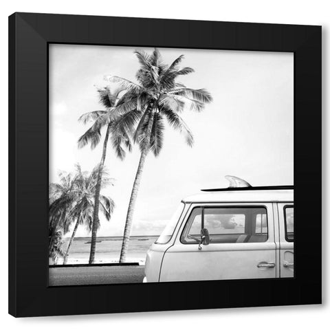 Braun Studio - California Van Black Modern Wood Framed Art Print by Braun Studio