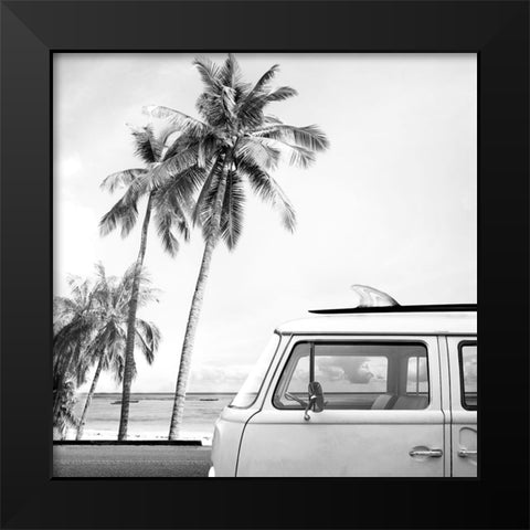 Braun Studio - California Van Black Modern Wood Framed Art Print by Braun Studio