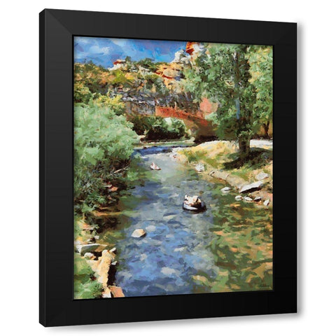 Yosemite NP12 Black Modern Wood Framed Art Print by Medeiros, Celito