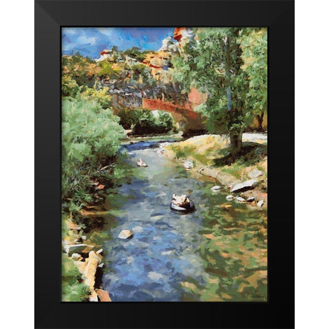 Yosemite NP12 Black Modern Wood Framed Art Print by Medeiros, Celito