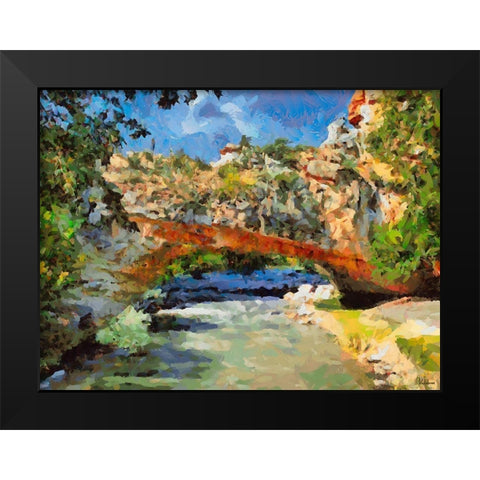 National Parks 1 Black Modern Wood Framed Art Print by Medeiros, Celito