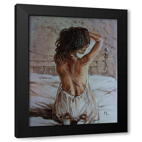 Light in the Room II Black Modern Wood Framed Art Print by Luniak, Monika