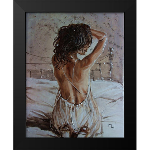 Light in the Room II Black Modern Wood Framed Art Print by Luniak, Monika