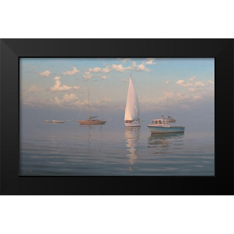 Style Black Modern Wood Framed Art Print by Adamov, Alexey