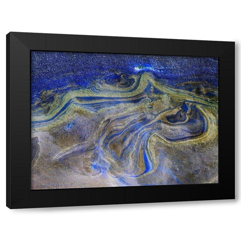 Inverted Sand VI Black Modern Wood Framed Art Print by Grayscale