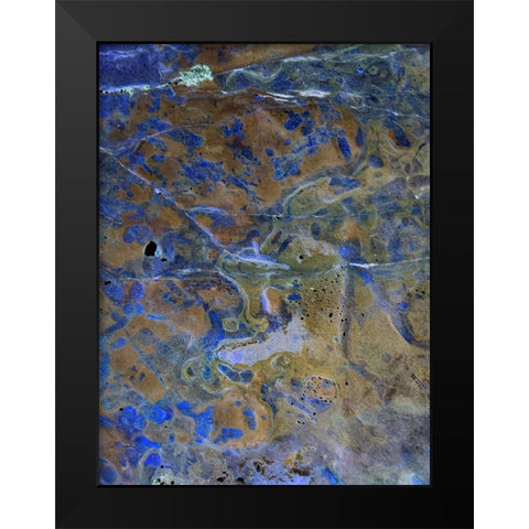 Inverted Sand VII Black Modern Wood Framed Art Print by Grayscale