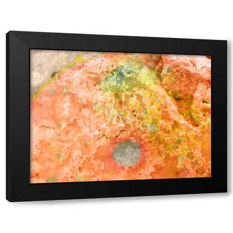 Salt Block I Black Modern Wood Framed Art Print with Double Matting by Grayscale