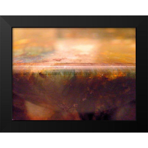 Stone Edge I Black Modern Wood Framed Art Print by Grayscale