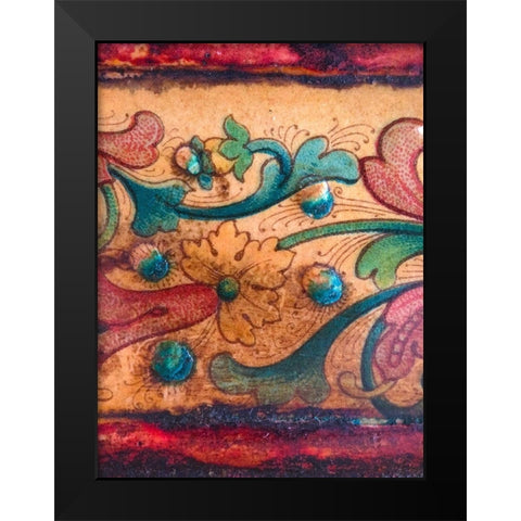 Cabinet Detail I Black Modern Wood Framed Art Print by Grayscale