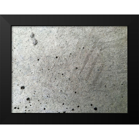 Concrete I Black Modern Wood Framed Art Print by Grayscale
