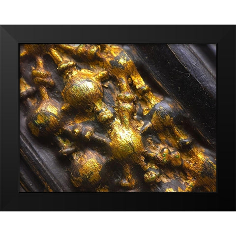 Frame Pic II Black Modern Wood Framed Art Print by Grayscale