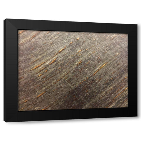 Wood Texture I Black Modern Wood Framed Art Print by Grayscale