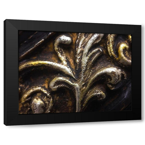 Frame Pic XII Black Modern Wood Framed Art Print with Double Matting by Grayscale