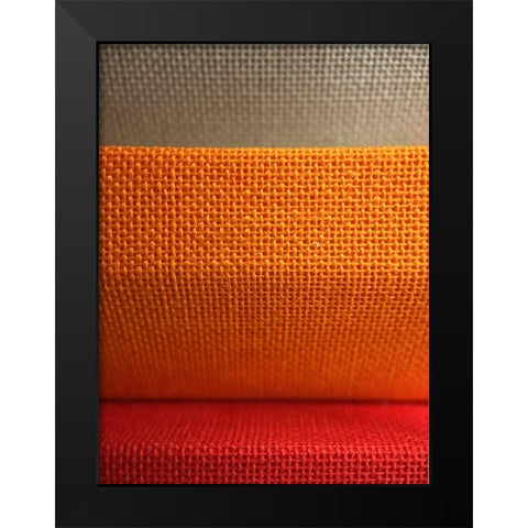 Fabric III Black Modern Wood Framed Art Print by Grayscale