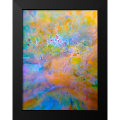 Oxidized Metal XI Black Modern Wood Framed Art Print by Grayscale