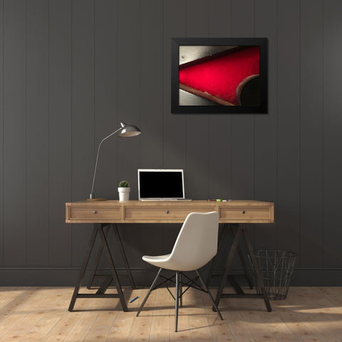 Wood Carving III Black Modern Wood Framed Art Print by Grayscale