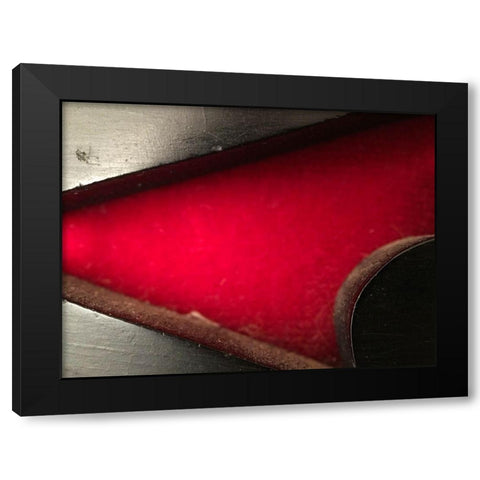 Wood Carving III Black Modern Wood Framed Art Print with Double Matting by Grayscale