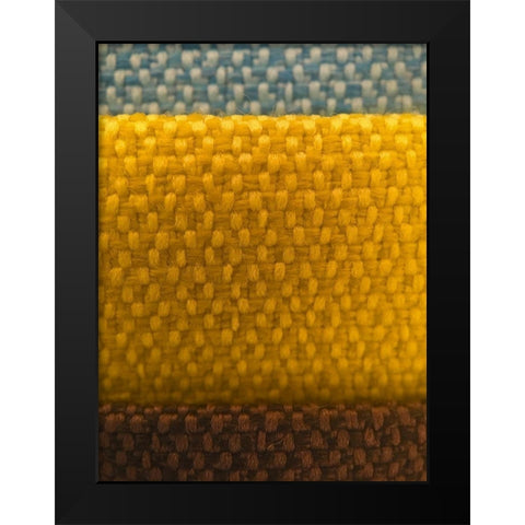 Fabric XII Black Modern Wood Framed Art Print by Grayscale