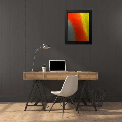 Paint Closeup XIV Black Modern Wood Framed Art Print by Grayscale