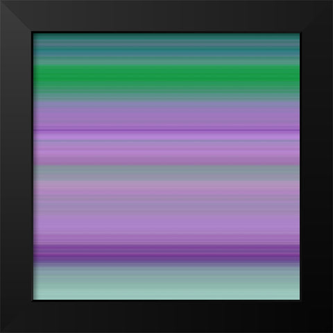 Cool Pinstripes II Black Modern Wood Framed Art Print by Grayscale