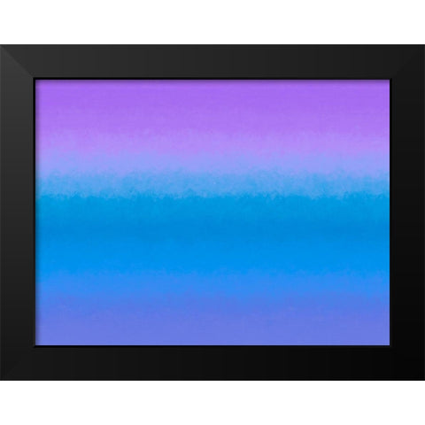 Cool Texture Stripes II Black Modern Wood Framed Art Print by Grayscale
