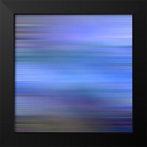 Cool Pinstripes VII Black Modern Wood Framed Art Print by Grayscale