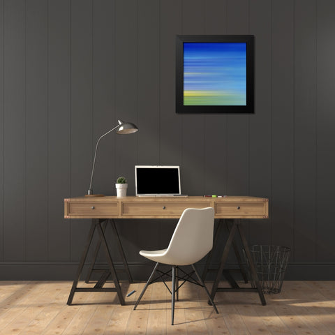 Cool Pinstripes VIII Black Modern Wood Framed Art Print by Grayscale