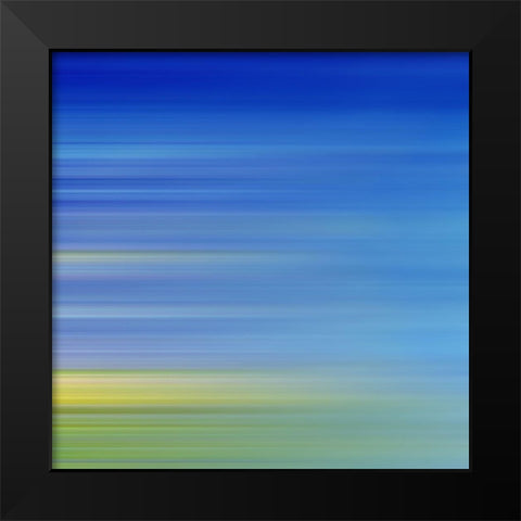 Cool Pinstripes VIII Black Modern Wood Framed Art Print by Grayscale